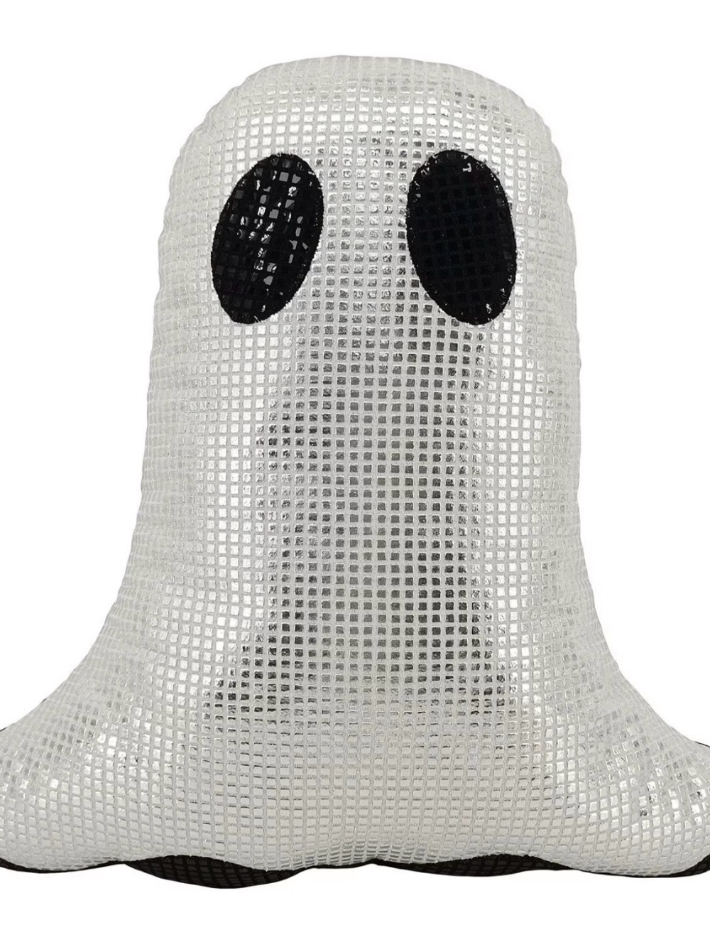 Kids Sequin Ghost Costume Hat - White and Black